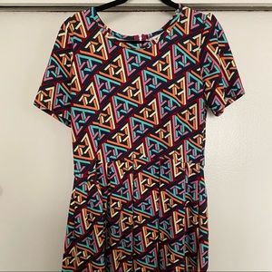 LuLaRoe Amelia Dress XL EUC